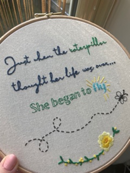 embroidery by Evie in Stitches